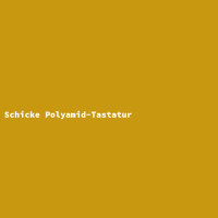 Schicke Polyamid-Tastatur