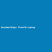 Geschmeidiger Plastik-Laptop
