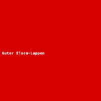 Guter Eisen-Lappen